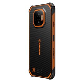 Hammer Energy X2 5G Smartphone Rugerizado 6" HD+ 6GB+128GB IP69 MIL-STD-810H Dual SIM Android 15 Negro-Naranja