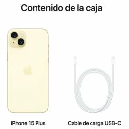 Smartphone Apple iPhone 15 Plus 6,7" 256 GB Amarillo Smartphone Apple iPhone 15 Plus 6,7" 256 GB Amarillo