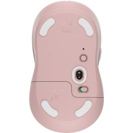 Logitech Signature M650 Ratón Inalámbrico Silencioso Bluetooth Botones Programables SmartWheel para Manos Pequeñas Grandes o Zurdas Rosa