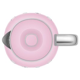Smeg KLF05PKEU Hervidor de Agua Mini 0.8 L 1400 W Rosa Acero Inoxidable Indicador de Nivel de Agua Filtrado Apagado Automático