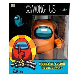 Bizak Figura Acción Among Us Pack con 12 cm y 3 Accesorios Coleccionable