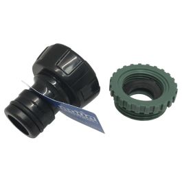 Aqua Control Conector Roscado Hembra Maxi Flow 3/4" x 1" Polipropileno Mayor Paso Agua