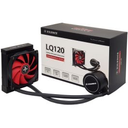 Xilence LQ120 / LQ210 - Refrigeración Líquida Todo en Uno para CPU, 120mm, Ventilador con Iluminación LED, Negro
