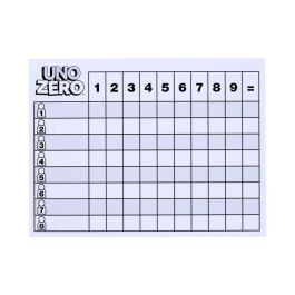 Mattel Games Jhh48 Juego de Cartas UNO Zero para Niños y Adultos, Noches en Familia, Fiestas, Viajes +7 Años