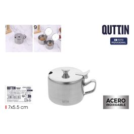 Quttin Azucarero de Acero Inoxidable 7 x 5.5 cm (12 Unidades) Precio: 18.49999976. SKU: B177ENEFDQ