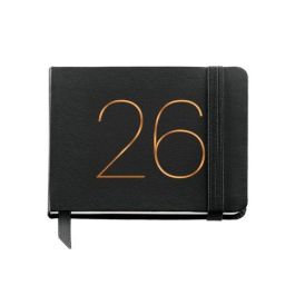 Agenda Anual (2026) Catalan Miquelrius Basic Chester Cosida Tapa Simil Piel Con Goma Pocket 105X74 S/V Negre Precio: 9.5000004. SKU: B1826477E9