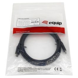 Equip Cable USB C Macho - Macho USB 3.2 Gen 1 (3.1 Gen 1) Negro 2m EQ128347