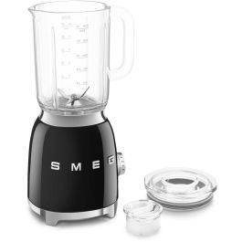 Smeg BLF03BLEU Batidora de Vaso de Cristal Negra