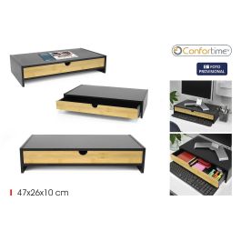 Confortime Soporte para Monitor de Bambú con Cajón - Eleva tu Pantalla, Escritorio Organizado (47.4 x 26 x 10 cm) (6 Unidades) Confortime Soporte para Monitor de Bambú con Cajón - Eleva tu Pantalla, Escritorio Organizado (47.4 x 26 x 10 cm) (6 Unidades) Precio: 67.88999998. SKU: B16KL8GKZ2