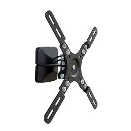 Elbe SP-1942-I Soporte Pared Inclinable para TV 19'-42' Hasta 10KG, Compatible VESA, Inclinación 10º, Giro 90º