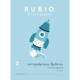 Rubio Cuaderno Competencia Lectora 2: Mundo Espacial - Ejercicios de Comprensión y Lectura, DIN A5, 44 Páginas Precio: 2.49999984. SKU: B175WGFZKW