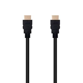 Nanocable 10.15.1703 Cable HDMI v1.4 Alta Velocidad Macho-Macho 3m Negro con soporte 4K, 3D, ARC, Dolby True-HD y DTS-HD