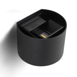 Aplique LED Exterior 2x5W 100Lm/W IP65 Negro 4000K HO-APL07-IP65-B-W