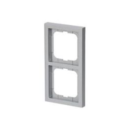 BUSCH-JAEGER BJ 1722-183K Marco 2f future linear alusilber - Marco para mecanismo de interruptor