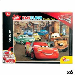 Puzzle Infantil Cars Doble cara 108 Piezas 70 x 1,5 x 50 cm (6 Unidades) Precio: 55.50000049. SKU: B1ENXE6J4Q