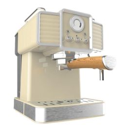 Cecotec 01629 Cafetera Eléctrica Semi-automática Espresso 1350W 20 Bares 1.5L con Vaporizador y Manómetro