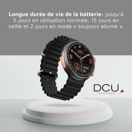 Smartwatch DCU 34157018 Negro 1,44"