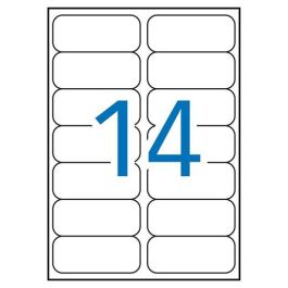 Apli Etiquetas Adhesivas 99,1x38,1 mm Láser C-Romos 14 X 20H Blanco Polieacute;ster Mate Resistente Frío Calor Precio: 26.8899994. SKU: S8400997