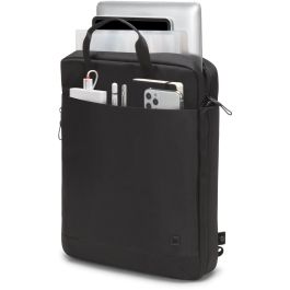 Dicota Eco Tote Bag MOTION 13 -15.6 para Portátiles de 13-15.6" Negro de Poliéster Reciclado