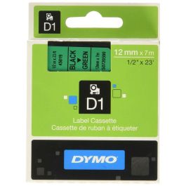 Cinta Laminada para Rotuladoras Dymo D1 45019 12 mm LabelManager™ Verde Negro (5 Unidades) Cinta Laminada para Rotuladoras Dymo D1 45019 12 mm LabelManager™ Verde Negro (5 Unidades)