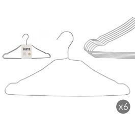 Set 6 Perchas Metalicas Kipit 39X20CM (24 Unidades) Precio: 40.49999954. SKU: B17XPPCVHA