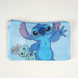 Neceser de Viaje Stitch Azul 100 % poliéster 2 x 20 x 32 cm 2 Unidades