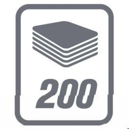 Banda para encuadernar GBC VeloBind Negro 45 mm (25 Unidades)