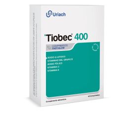 Tiobec 400 fast-slow. Ácido Alfa-Lipoico para dolor neuropático. Comprimidos 40 u. Vitaminas B, C y E para sistema nervioso. Precio: 22.8900001. SKU: B1HF7CAA9S