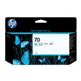 HP Cartucho de tinta original 70 cian claro 130 ml C9390A para Designjet Z2100, Z3100, Z3200 Photo Precio: 126.50000055. SKU: B14PKB7SEN