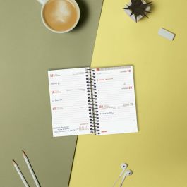 Finocam E3 Agenda Para Estudiantes Espiral 79x127 mm Negro 2025-2026 Finocam E3 Agenda Para Estudiantes Espiral 79x127 mm Negro 2025-2026