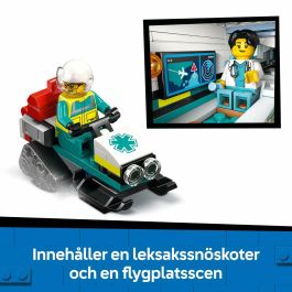 Lego Ambulancia Aérea De Emergencia Lego City Big Vehicles Juego de Construcción para Niños 6+