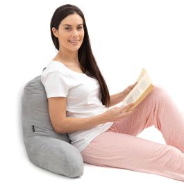 Pack Mesa Plegable Auxiliar Multiuso y Almohada de Lectura con Apoyabrazos InnovaGoods