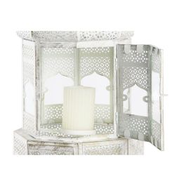 Farola Arabe DKD Home Decor Blanco Dorado 30 x 71 x 30 cm Farola Arabe DKD Home Decor Blanco Dorado 30 x 71 x 30 cm