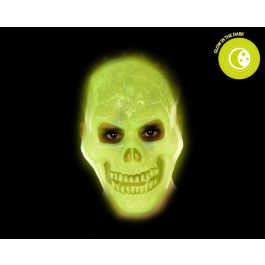 Máscara Halloween Cráneo Fluorescente Hombre Adulto