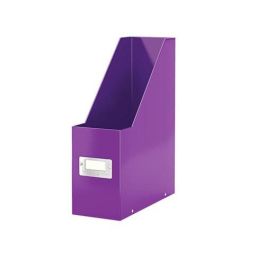 Leitz Revistero Click & Store de Cartón Plastificado Violeta con Portaetiquetas - Plegable, Capacidad 800 Hojas A4 Precio: 18.69000001. SKU: B1BYZN2LEZ