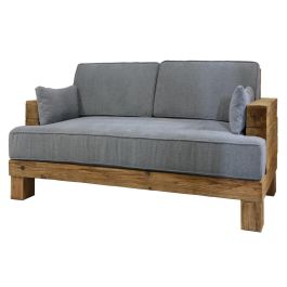 DKD Home Decor Sofá Alpino Gris Natural 224 x 95 x 82 cm Precio: 1397.50000038. SKU: B1B6LSQZ9C
