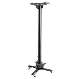 Vivolink Soporte a techo para proyector máx. 35kg ajustable 74.5-114.5cm 360º negro Vivolink Soporte a techo para proyector máx. 35kg ajustable 74.5-114.5cm 360º negro