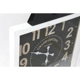 DKD Home Decor Reloj de Pared Tradicional Blanco Negro 60 x 89 x 6 cm (2 Unidades)