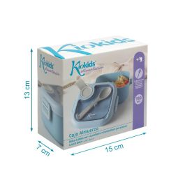 Caja Almuerzo 750 mL Pp Azul