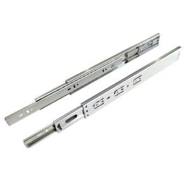 HERRAJES ALK Karenpush Guía de Bolas para Cajones Extracción Total con Sistema Push 350mm Altura 45mm Carga 45kg Zincada