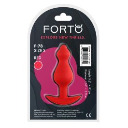 Plug Anal Forto Rojo