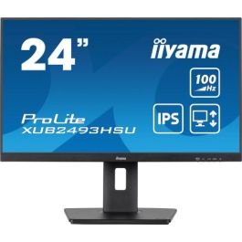 Monitor Iiyama 24” Panel Ips con Usb , Hub 100Hz y Ajustable En Altura