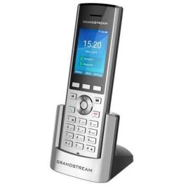Grandstream WP820 Teléfono VoIP Inalámbrico con Bluetooth y Android | 2 Líneas, Pantalla LCD 2.4", WiFi | Plata y Negro Precio: 148.69000058. SKU: S0233061