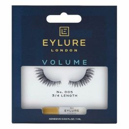 Eylure #005 Pestañas Postizas VOLUME 3/4 Angular, Cortas con Extensión, Pegamento Sin Látex, Reutilizables hasta 5 veces, 1 unidad Precio: 4.79000038. SKU: S0582599