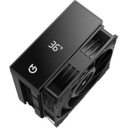 Hiditec DC10 PRO Refrigerador CPU Aire con Pantalla Digital, 6 Heatpipes, 120mm FDB PWM, 220W TDP, Compatible LGA 1851/AM5, Negro