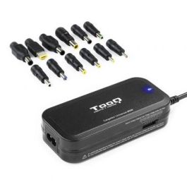 TooQ Cargador Portátil TQLC-90BS02M | 90W | Voltaje 15-24V | 1 USB | 12 Conectores Universales Precio: 23.50000048. SKU: S0222783