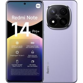 Xiaomi Redmi Note 14 Pro+ MZB0IJXEU Smartphone 8GB RAM 256GB 6.67" 5G Púrpura Cámara 200MP Batería 5110mAh Precio: 318.4999994. SKU: B1JR77YJYY
