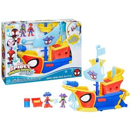 Hasbro G0666 Spidey Water Webs Barco Pirata de Spidey and His Amazing Friends Set de Juego con 2 Figuras y Vehículo, 43.1 cm, +3 años Precio: 42.50000007. SKU: B1J65C3VAR