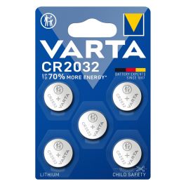 Varta CR2032 Pila Botón Litio 3V Ø20.0 x 3.2 mm Blister 5 uds Precio: 5.50000055. SKU: S7904550