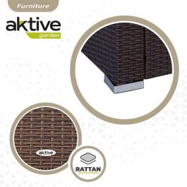 Muebles de Jardín Aktive Negro Crema